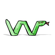 cartoon snake symbol N3