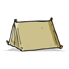 cartoon traditional tent N9