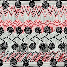 Collage seamless pattern