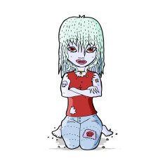 Cartoon Vampire Girl N91