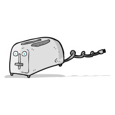 Cartoon Toaster N11
