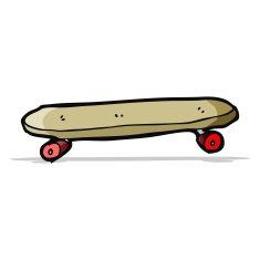Cartoon Skateboard N28