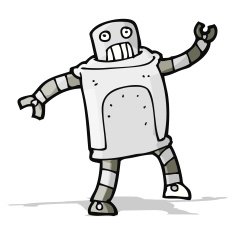 Cartoon Robot N147