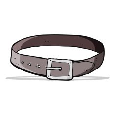 cartoon leather belt N9