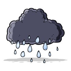 cartoon raincloud N12