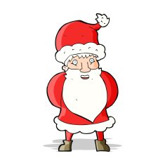 Cartoon Santa Claus N211