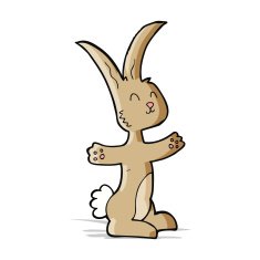 Cartoon Rabbit N79
