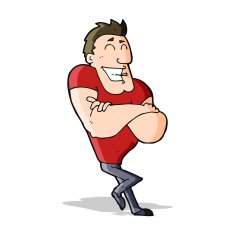 cartoon muscle guy N4