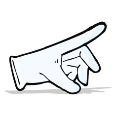 cartoon rubber glove N10
