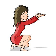 cartoon womn casting spel N5
