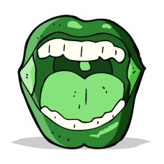 cartoon halloween mouth N8