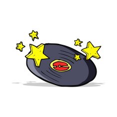 cartoon magic old vinyl record N3