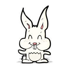 Cartoon Rabbit N80