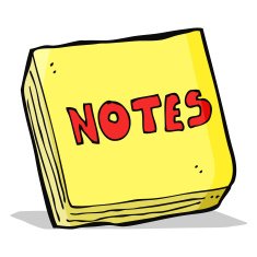 cartoon notes pad N3
