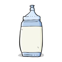 Cartoon Water Bottle N50