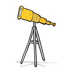 cartoon telescope N6