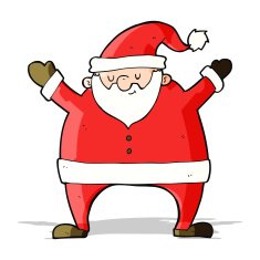 Cartoon Santa Claus N213