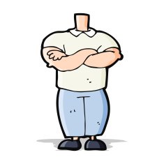 cartoon body (mix and match cartoons or add photo faces) N14