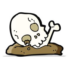 cartoon old bones N2
