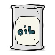 Cartoon Oil Barrel N8