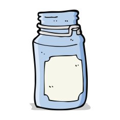 cartoon kitchen jar N3