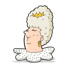 cartoon queen head N5
