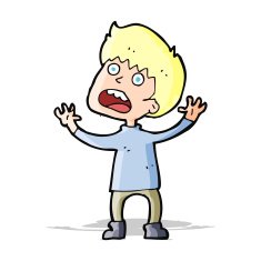 cartoon stressed boy N5
