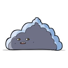 cartoon cloud N51