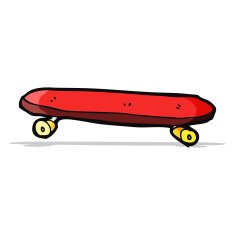 Cartoon Skateboard N29