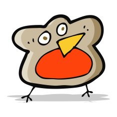 funny cartoon robin N4
