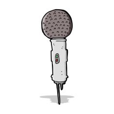 Cartoon Microphone N15