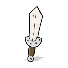 cartoon viking sword N4