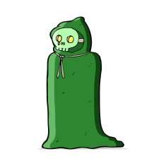 cartoon spooky halloween costume N6