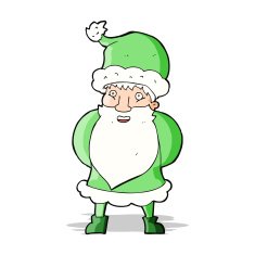 Cartoon Santa Claus N214