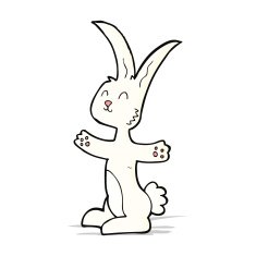 Cartoon Rabbit N81