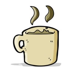 cartoon mug of coffee N5