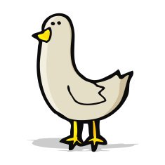 Cartoon Bird N192
