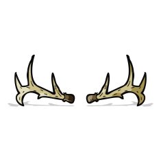 Cartoon Antlers N4