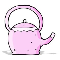 Cartoon Tea Pot N10