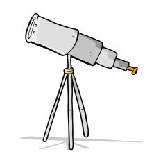 cartoon telescope N7