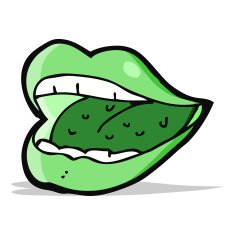 cartoon smiling halloween mouth N3