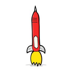 Cartoon Missile N19