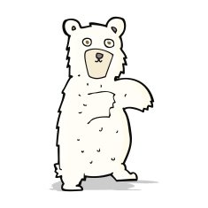 Cartoon Polar Bear N65