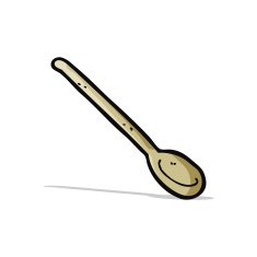 Cartoon Wooden Spoon N9