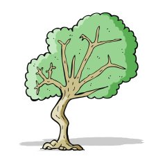 Cartoon Tree N150