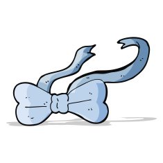 Cartoon Bow Tie N45