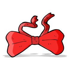 Cartoon Bow Tie N47