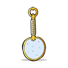 cartoon looking glass N4