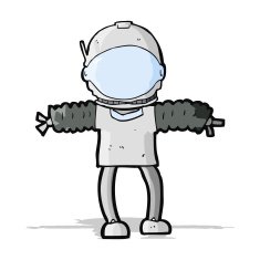 Cartoon Astronaut N64