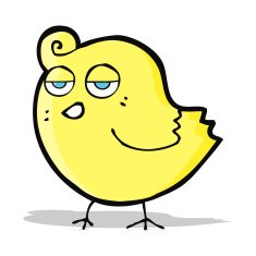 Cartoon Bird N194